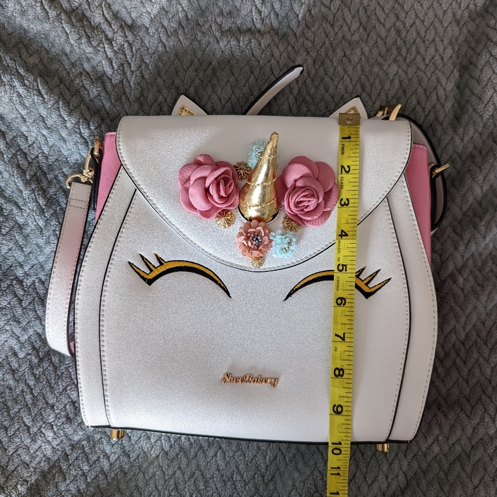 NWOT Shoe Bakery Unicorn Cake Bag - Picture 6 of 7
